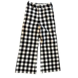 Wolcott Takemoto New York Gingham Check Pants Women's Size S